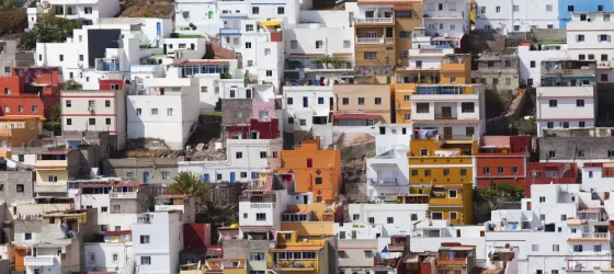 Colorful towns of the Canary Islands