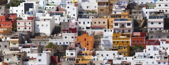 Colorful towns of the Canary Islands