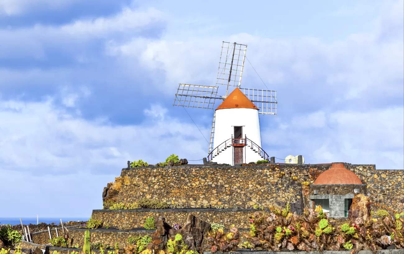 Windmill on Lanzarote