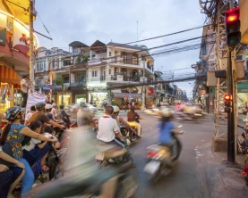 Bustling Ho Chi Minh City