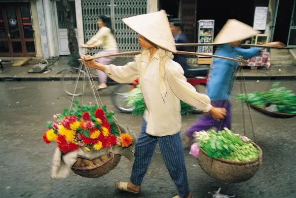 Vietnamese street vendors
