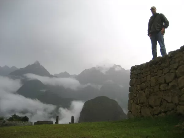 Above Machu Picchu