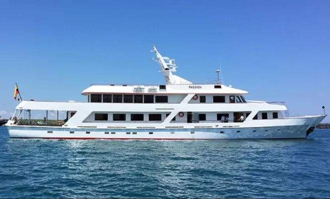 The luxurious M/Y Passion