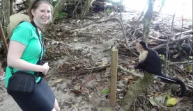 Me with Capuchin