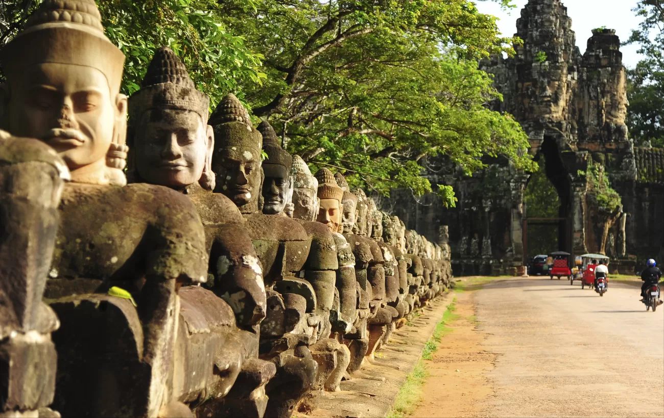 Front Gate of Angkor Thom City