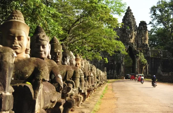 Front Gate of Angkor Thom City
