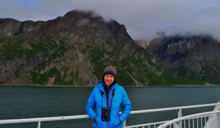 Samantha in Torngat Mountains National Park