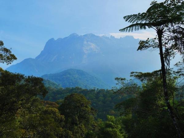 Mount Kinabalu in the state of Sabah in Malaysian Borneo