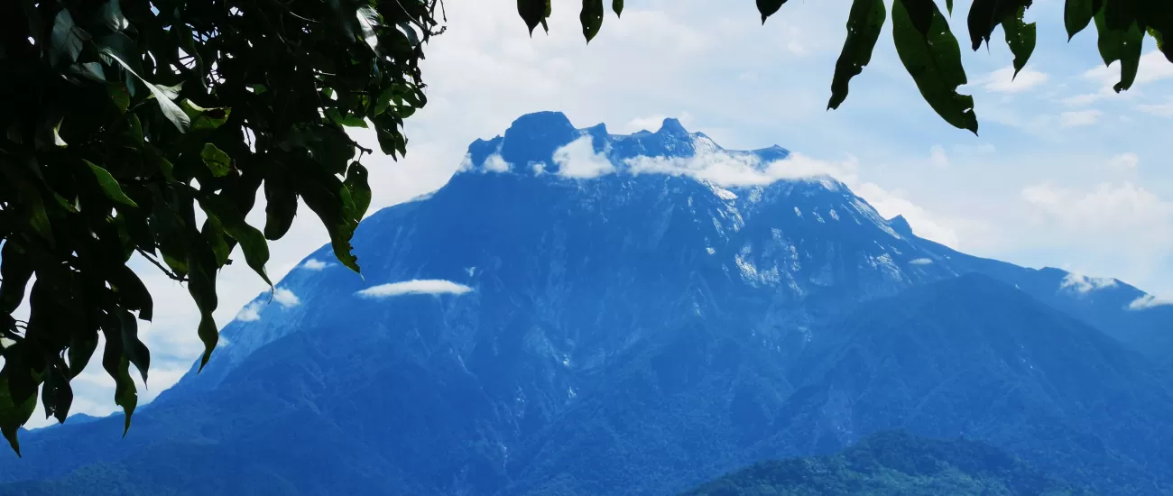 Mount Kinabalu spans six vegetation zones from lowland rainforest to alpine scrub