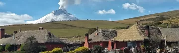 Cotopaxi volcano blows smoke, 2015