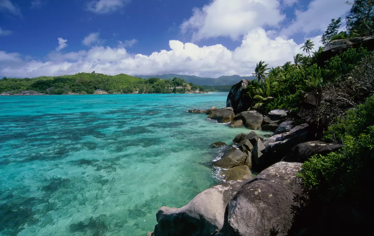 Moyenne Island in the Seychelles