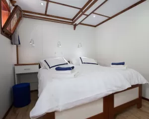Main deck cabin on the M/S Splendid