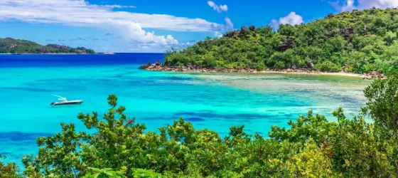 Seychelles Islands beach