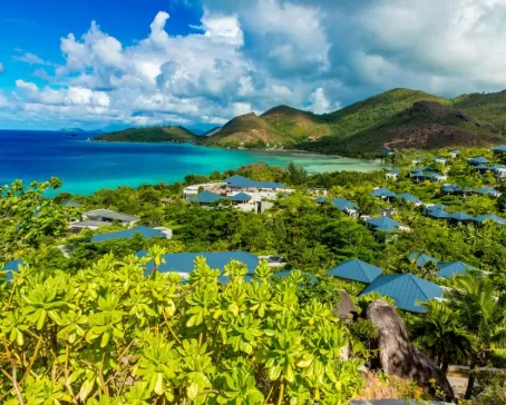 Beautiful beaches of Praslin