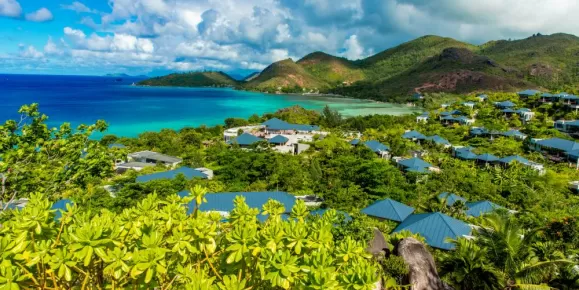 Beautiful beaches of Praslin