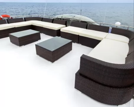Relax on the deck of the Nemo I