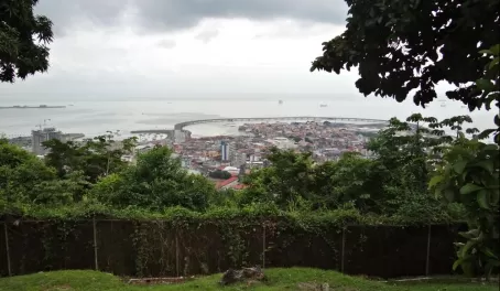 View of Old Town in Panama City