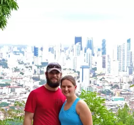 Panama City overlook