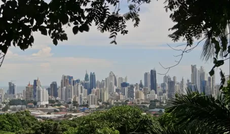 View of Panama City skyline