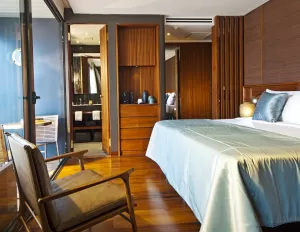 Design suite on board the Aqua Mekong