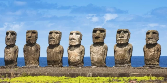 Moai of Easter Island