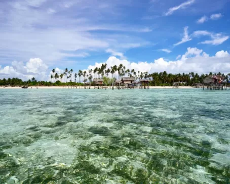 Tropical island in Sabah