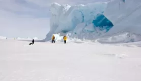 Exploring the glaciers