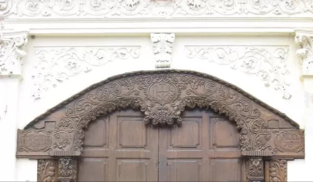 convent doorway of 1760