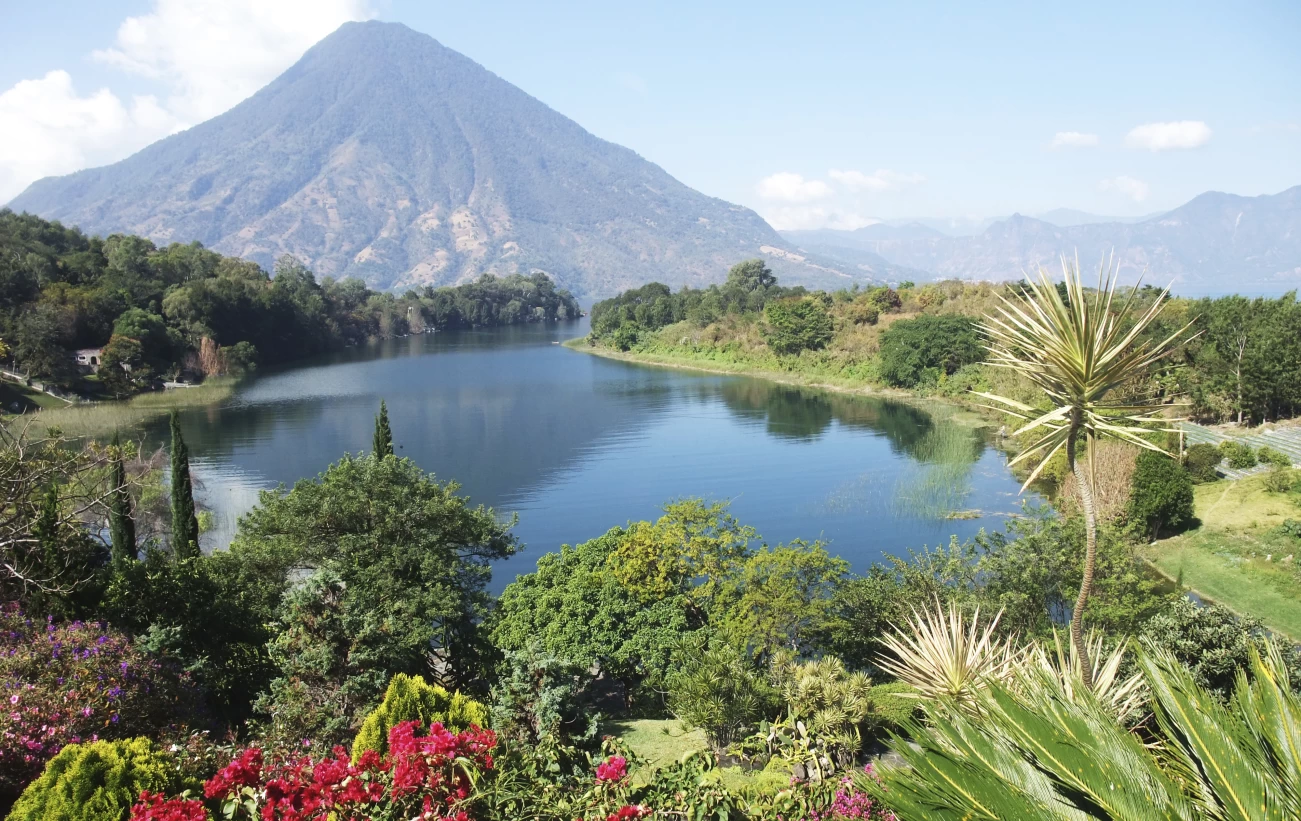 Volcano near Lake Atitlan