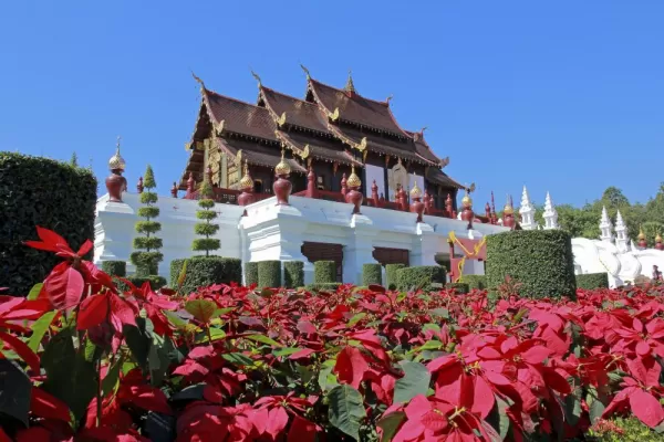 Chiang Mai royal pavilion and garden