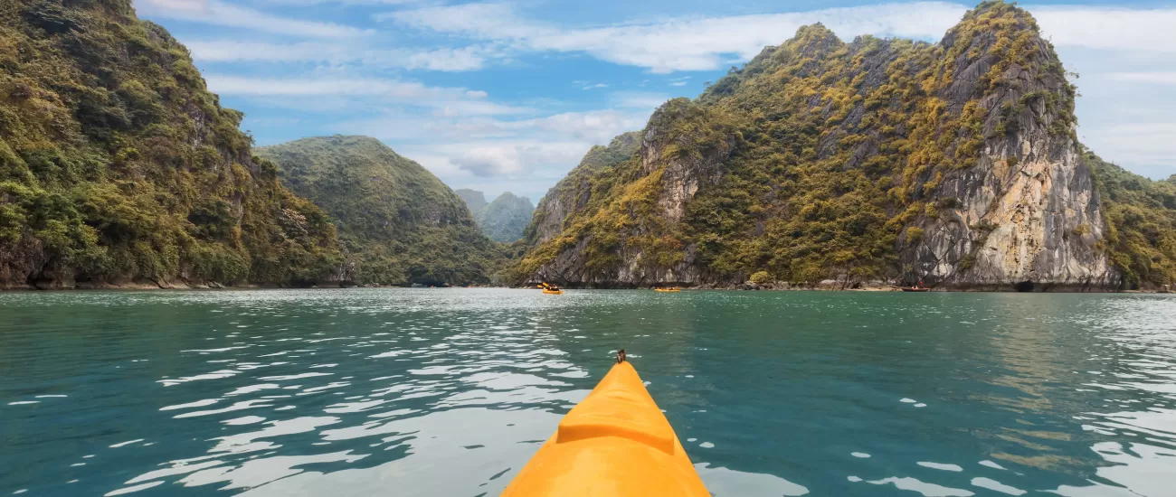 Kayaking in Southeast Asia