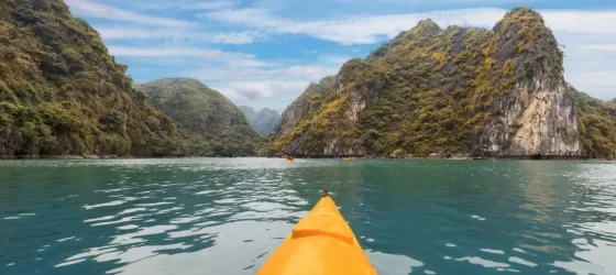 Kayaking in Southeast Asia