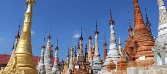 Pagodas at Indein