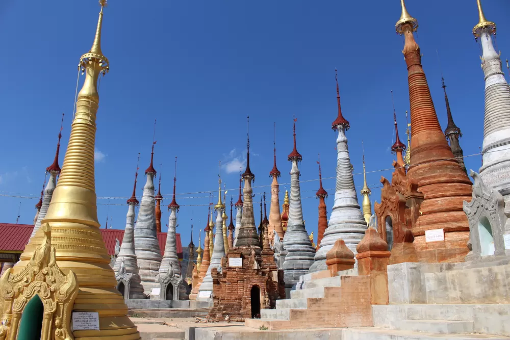 Pagodas at Indein