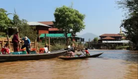 Canal of Inle Lake