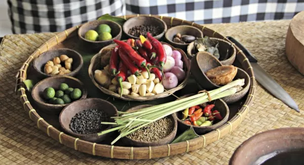 Platter of Indonesian Ingredients