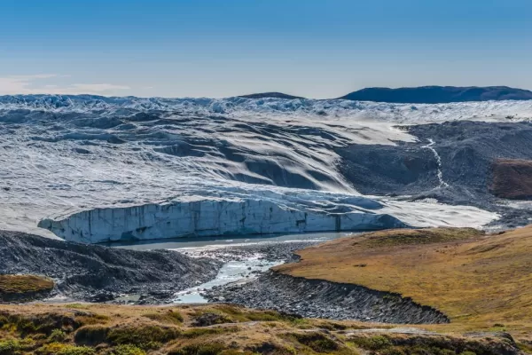 One of Greenland's many glaciers