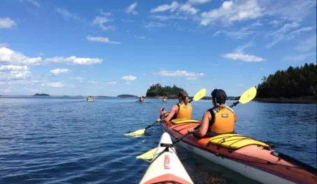 Kayaking in the Bay of Fundy