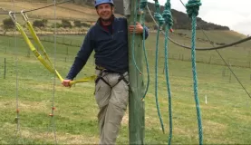Kevin, Ropes Course at El Porvenir