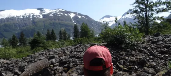Gazing into Alaska wilderness
