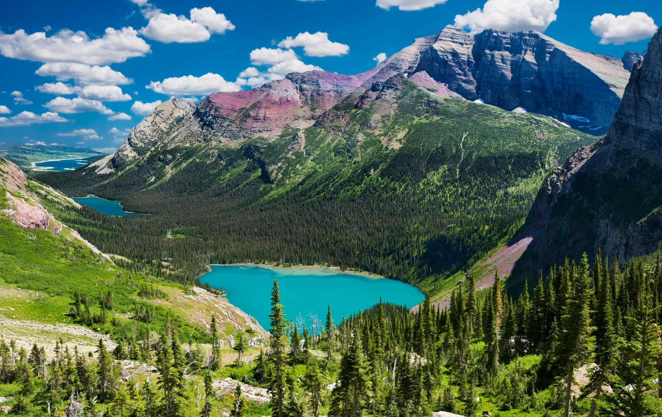 Grinnell Valley in Glacier National Park