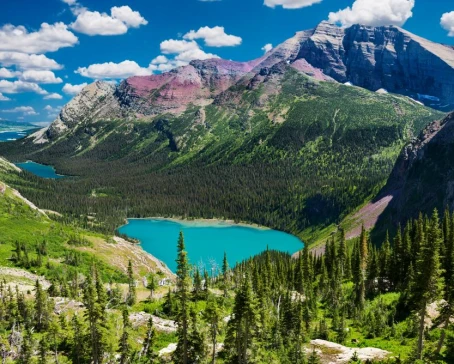 Grinnell Valley in Glacier National Park