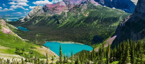 Grinnell Valley in Glacier National Park