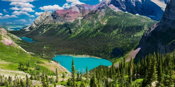 Grinnell Valley in Glacier National Park