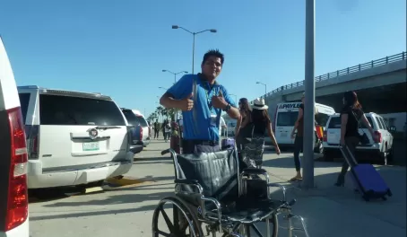 Our Wheelchair Airport Assistant