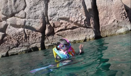 Snorkeling in Sea of Cortez