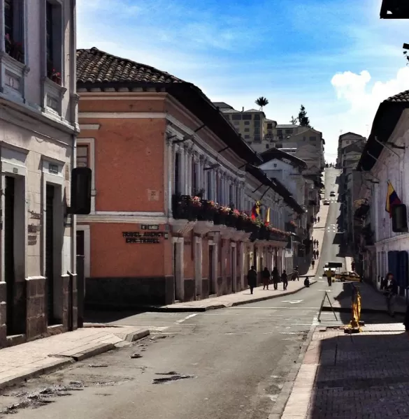 Street in Quito