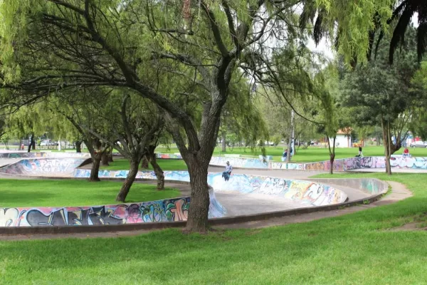 Skate park in Quito