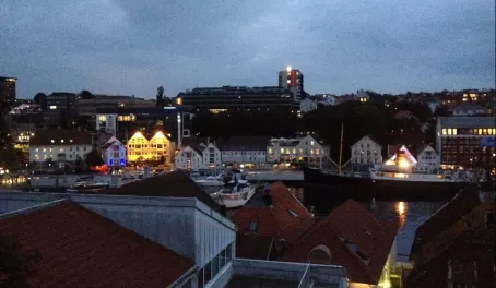 Stavanger by night
