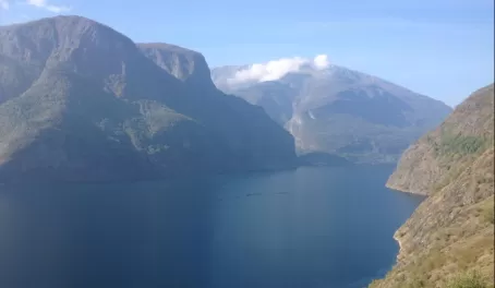 Hike by the Sognefjord